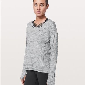 Lululemon sweat embrace long sleeve top 8